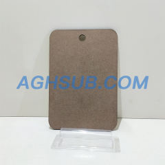 US warehouse Sublimation MDF cash card 150*100mm with plastic money holder
