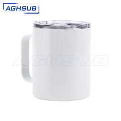 US warehouse 10oz seamless sublimation travel coffee mug
