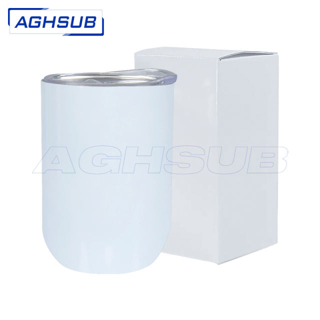 12oz straight wine sublimation tumbler