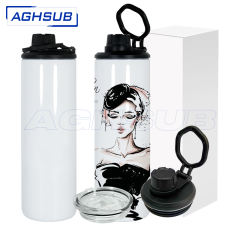 US warehouse 20oz 2 lids sublimation blank tumbler