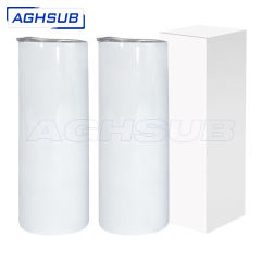 US warehouse 30oz skinny straight sublimation blanks tumblers