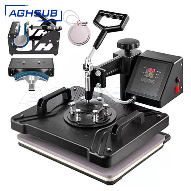 【SOLD-OUT】5 in 1  multi-functional heat press machine