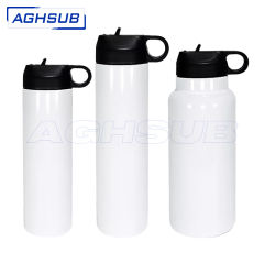 US warehouse Sublimation sport water bottle flask 20oz