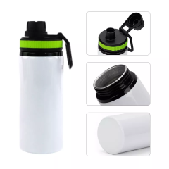US warehouse sublimation aluminum sport water bottle