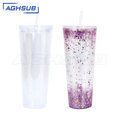 US warehouse 24oz double wall acrylic tumbler
