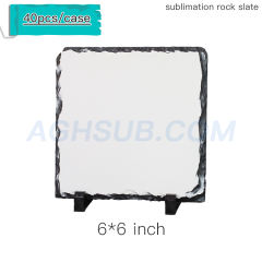 US warehouse sublimation stone rock slate
