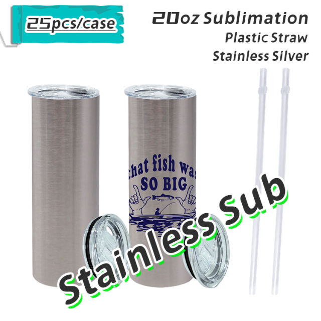 To Canada sublimation tumbler straight blanks