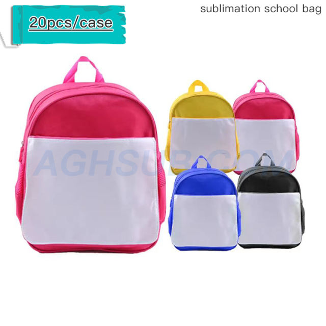 sublimation kids school bag