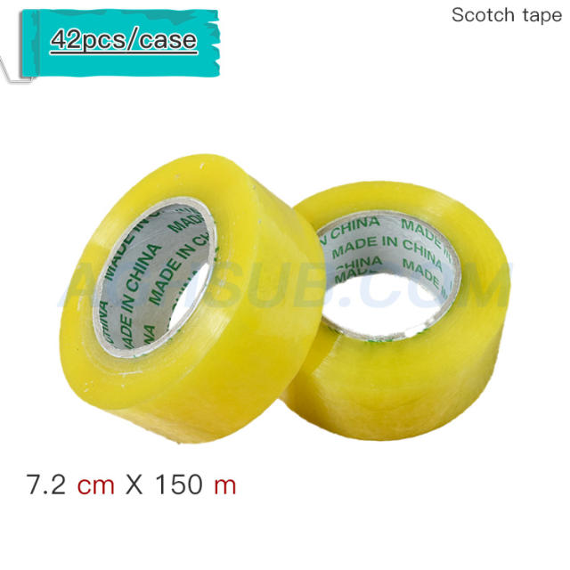 US warehouse packing stretch wrap scotch tape