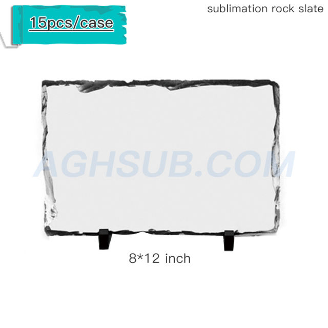 Slate Rock Bell Shaped for Sublimation SBH-02