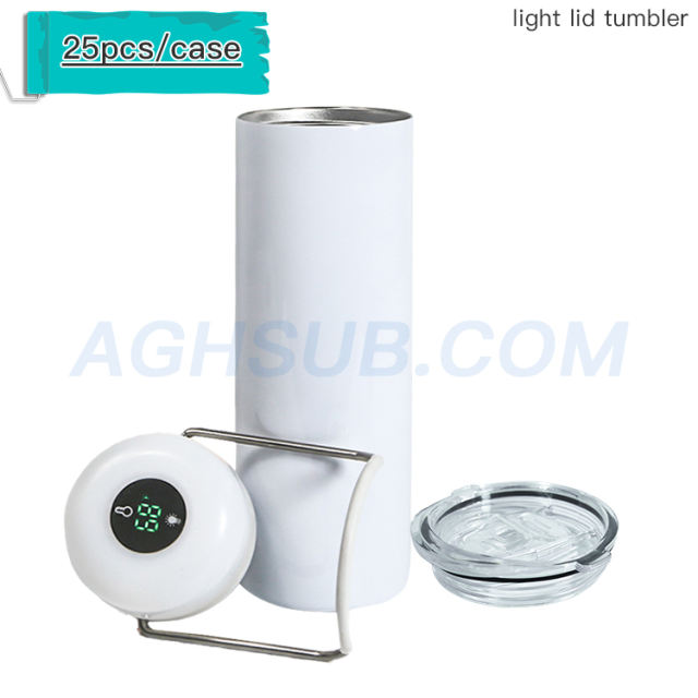 20oz camp light lids sublimation 2 lids tumbler