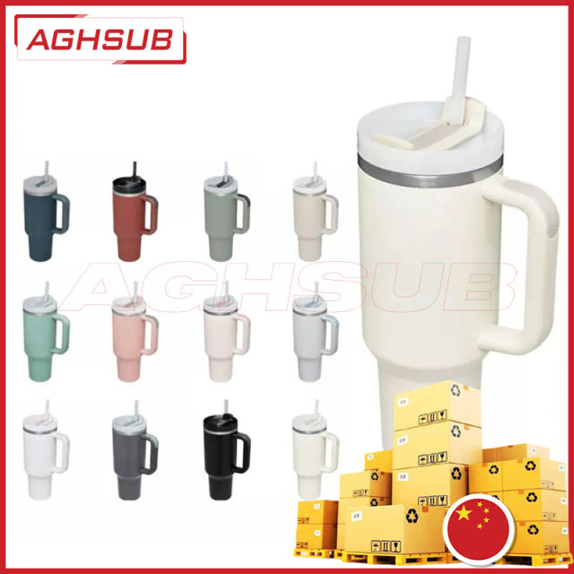 Fast sea shipping from china 40oz Generation 2 colored powder coated and white sublimation double wall mug