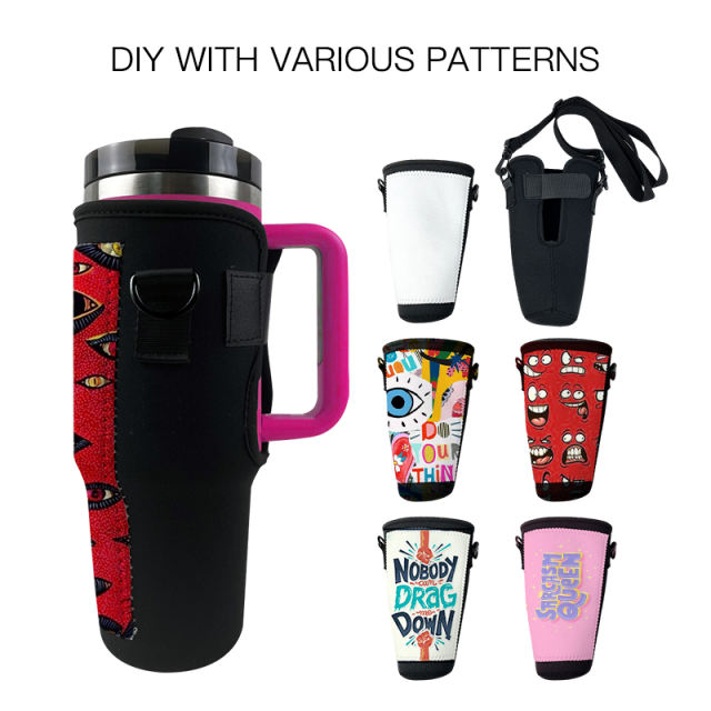 sublimation nylon 40oz mug holder