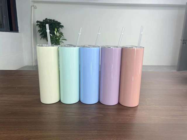 FAST sea shipping from China 20oz color sublimation straight tumbler