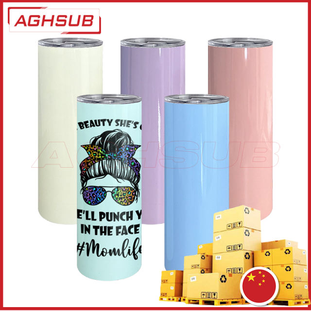 FAST sea shipping from China 20oz color sublimation straight tumbler