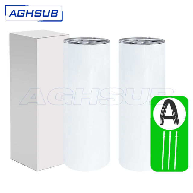 AGH 20oz Sublimation Tumblers with Handle, 4 Pack Double Wall Vacuum  Insulated Skinny Sublimation Bl…See more AGH 20oz Sublimation Tumblers with