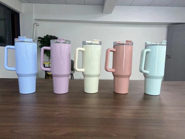 US warehouse 40oz sublimation color mugs