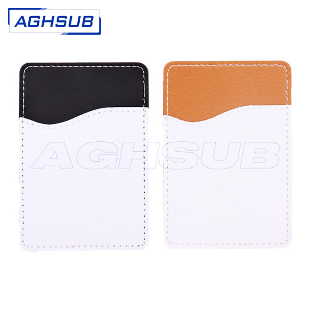 US warehouse PU sublimation card holder for phone case