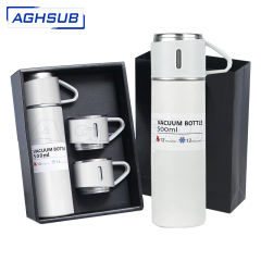 US warehouse 500ml sublimation vacuum flask gift set