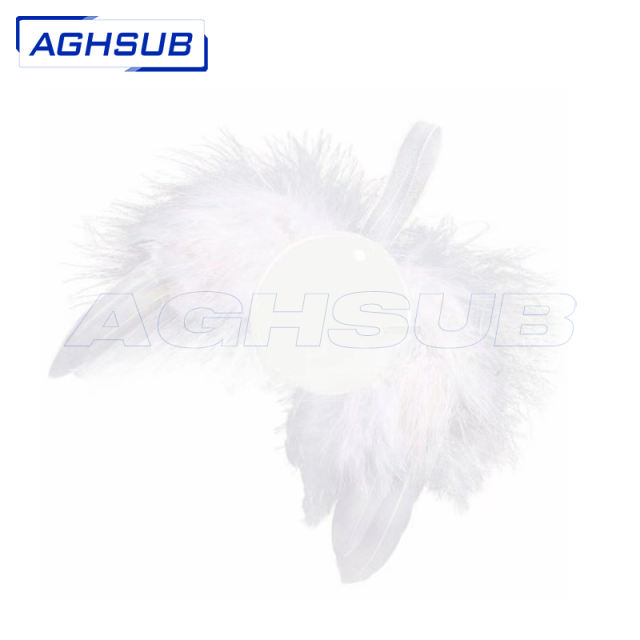 US warehouse 2.75''*2.75'' sublimation angel wings ornaments