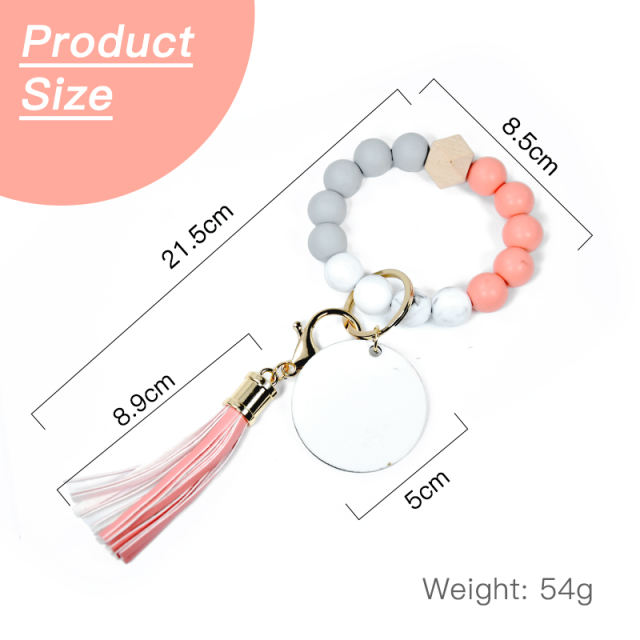 Usa warehouse Sublimation blanks bracelet mix color