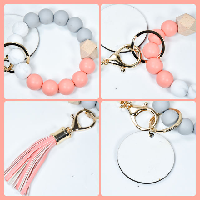 US warehouse Sublimation blanks bracelet mix color
