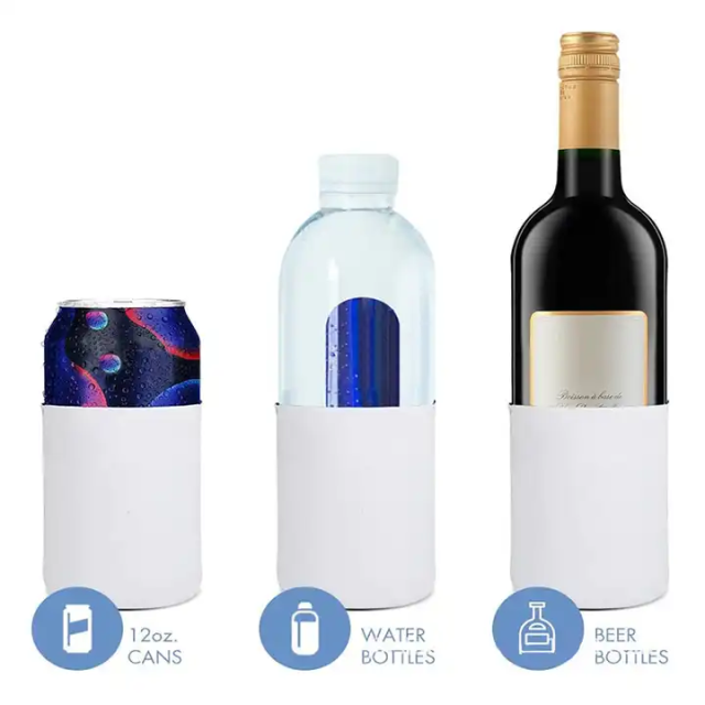 Sublimation blanks 12oz can cooler sleeve