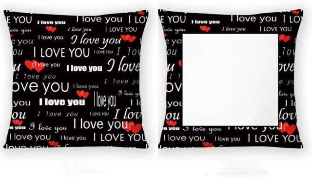 Air shipping from China pillow case for Valentine' s day 45*45cm
