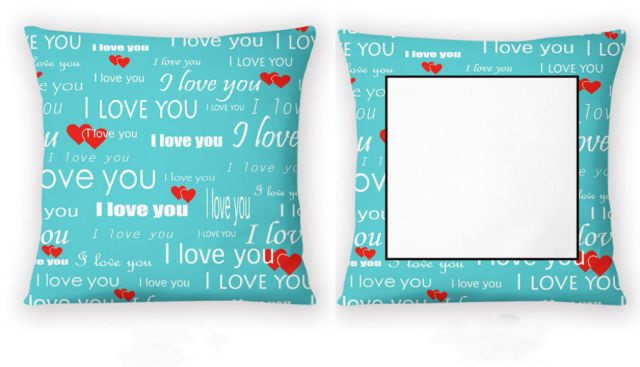 Air shipping from China pillow case for Valentine' s day 45*45cm