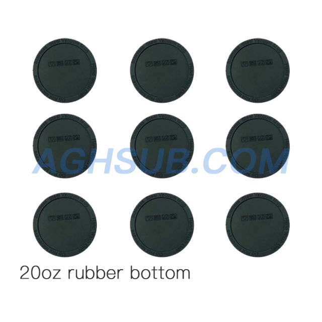 US warehouse 20oz  tumbler rubber bottom