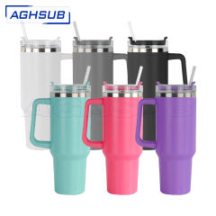 US Warehouse 40oz powder coated mug mix colors