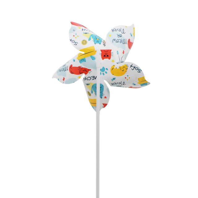 CHINA warehouse Sublimation blank PET plastic windmill