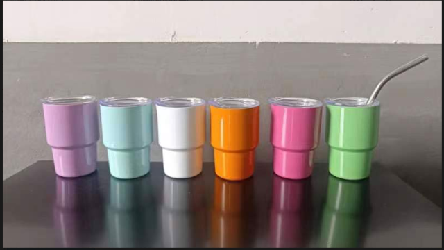 US warehouse 3oz stainless steel colored sublimation shot cup