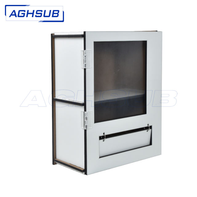 US warehouse MDF sublimation white storage box 203*254*100mm