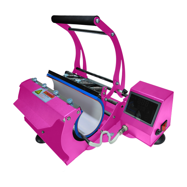 Old Version 20oz pink tumblers sublimation heat press machine