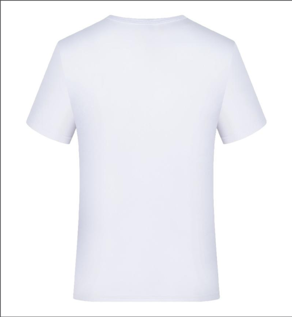 US warehouse sublimation ice silk quick-drying t-shirts