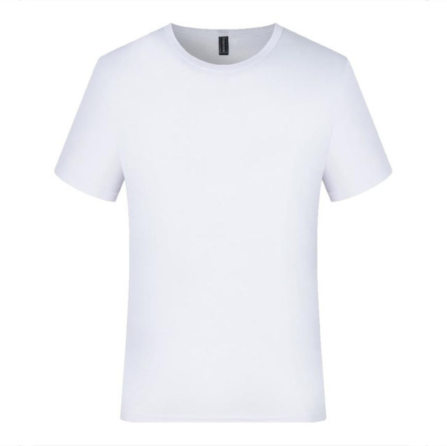 US warehouse sublimation ice silk quick-drying t-shirts