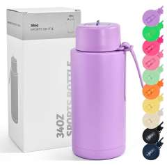 US warehouse 34oz Non-Sub Powder Coated water bottle