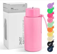 US warehouse 34oz Non-Sub Powder Coated water bottle