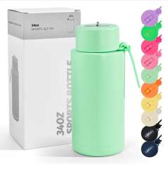 US warehouse 34oz Non-Sub Powder Coated water bottle