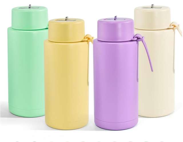 US warehouse 34oz Non-Sub Powder Coated water bottle