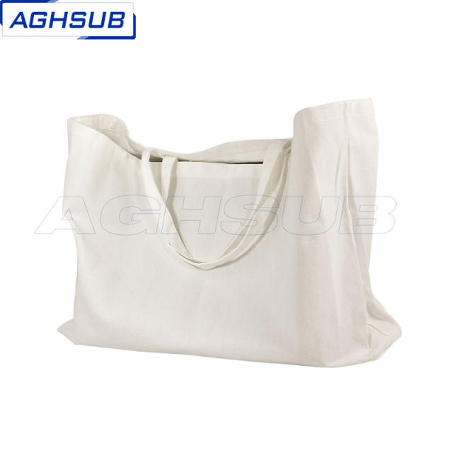 US warehouse 71*41*21cm extra large Sublimation blank canvas Tote Bag