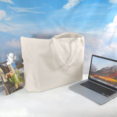 US warehouse 71*41*21cm extra large Sublimation blank canvas Tote Bag