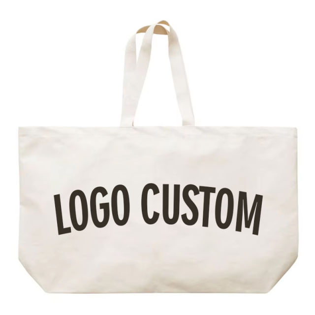 US warehouse 71*41*21cm extra large Sublimation blank canvas Tote Bag