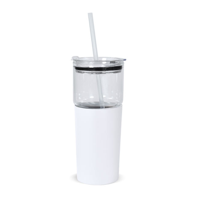 US warehouse 2 in 1 separable tumbler double wall coffee mug 25oz bottle and 15oz tumbler
