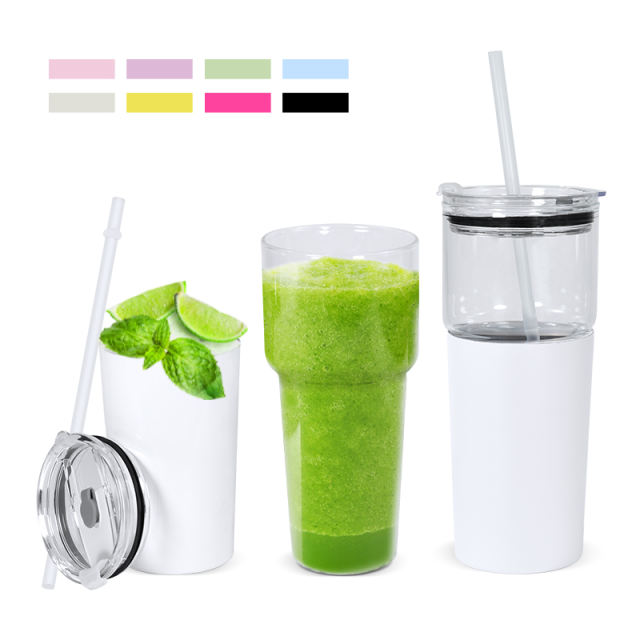US warehouse 2 in 1 separable tumbler double wall coffee mug 25oz bottle and 15oz tumbler