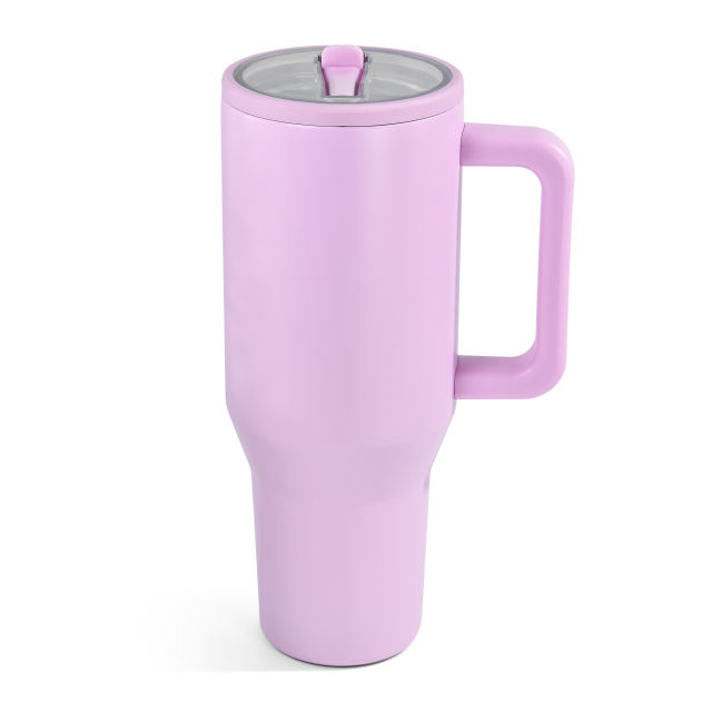 US warehouse 40 oz H5.0 Tumbler with directly drinking lid colorful powder coating double wall vacuum stainless steel mug