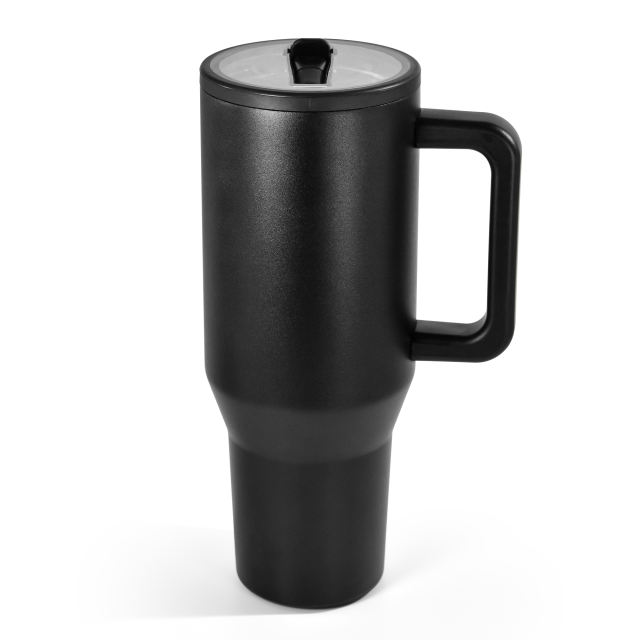 US warehouse 40 oz H5.0 Tumbler with directly drinking lid colorful powder coating double wall vacuum stainless steel mug