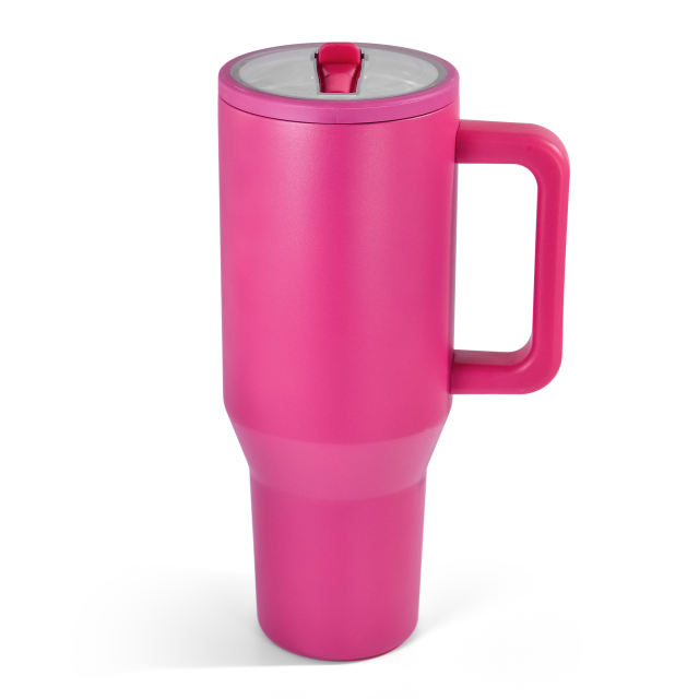 US warehouse 40 oz H5.0 Tumbler with directly drinking lid colorful powder coating double wall vacuum stainless steel mug