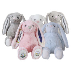 US warehouse Easter Bunny Doll Mix Color Sublimation Ears & Feet